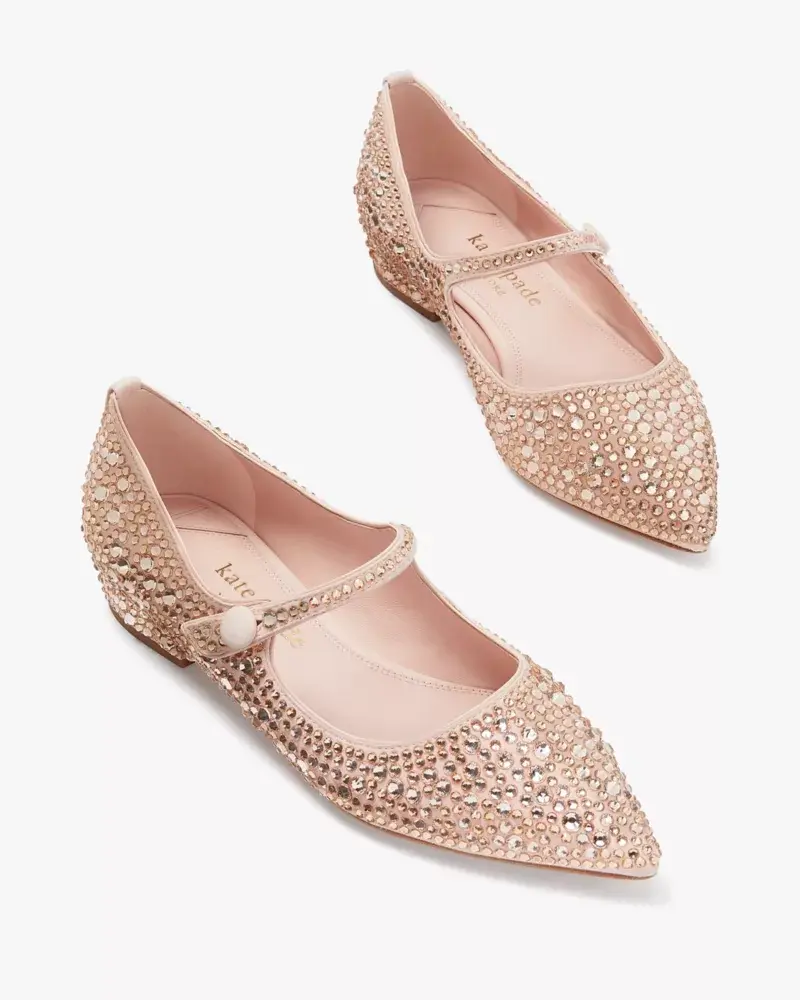 Kate Spade Maya Crystal Flats. 2