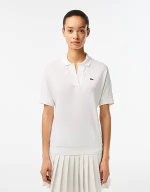 Lacoste Women's Lacoste Flowy Piqué Polo Shirt