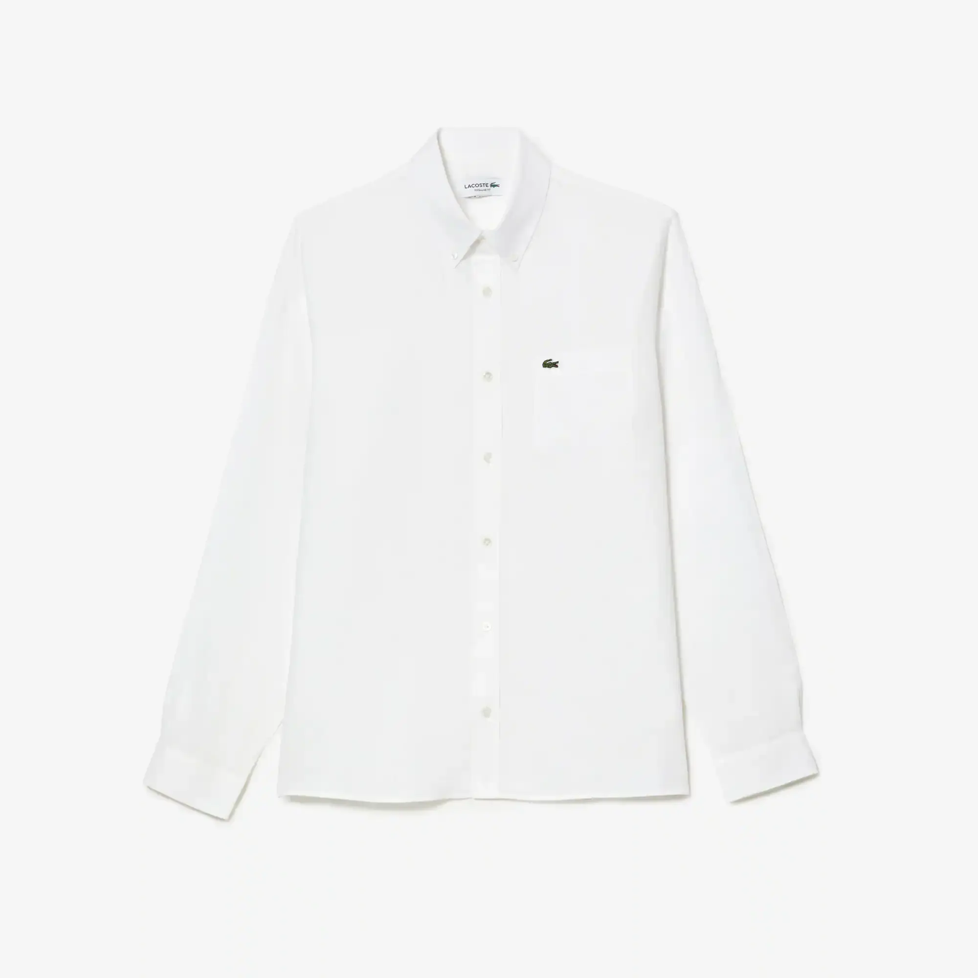Lacoste Men’s Lacoste Linen Shirt. 2