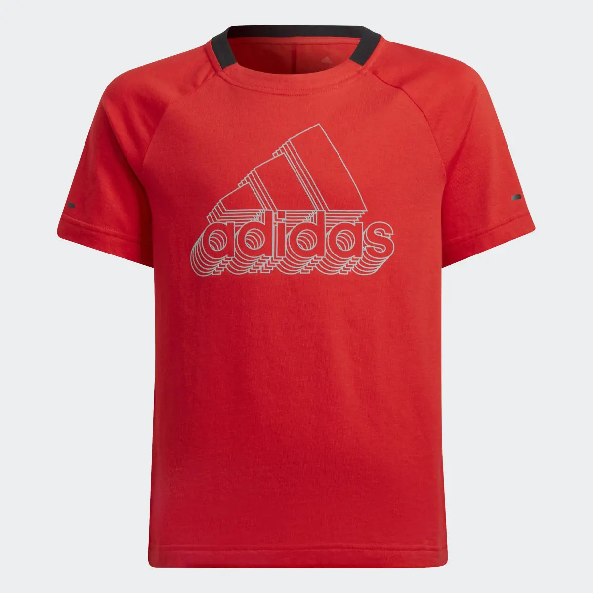 Adidas XFG Reflective Logo T-Shirt. 1