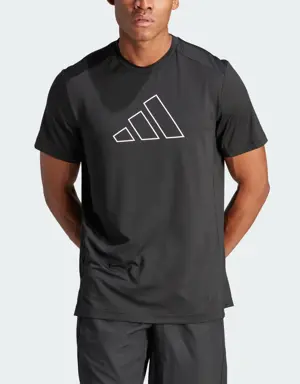 Train Icons Big Logo Training Tee