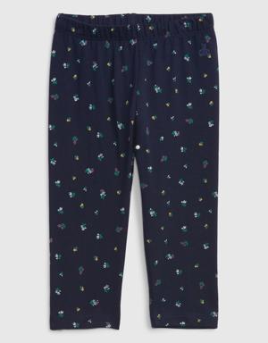 Baby Organic Cotton Mix and Match Printed Leggings blue