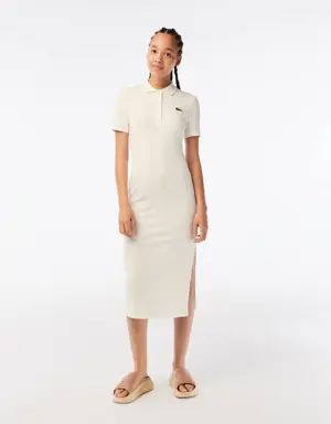 Women’s Lacoste Polo-Style Midi Dress