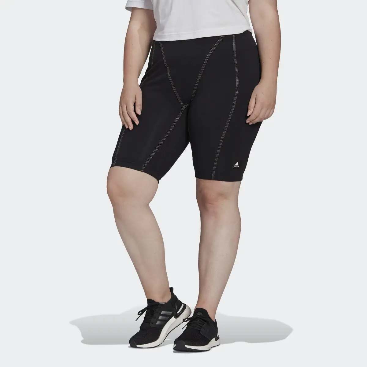Adidas Sportswear SuperHer Shorts (Plus Size). 1