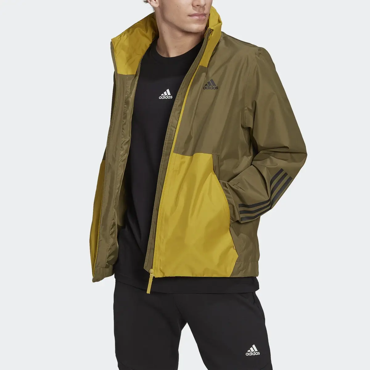 Adidas Chaqueta RAIN.RDY BSC 3 bandas. 1