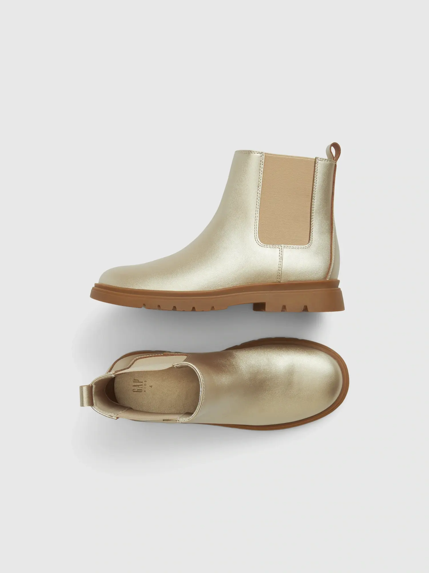 Gap Kids Ankle Boots gold. 1