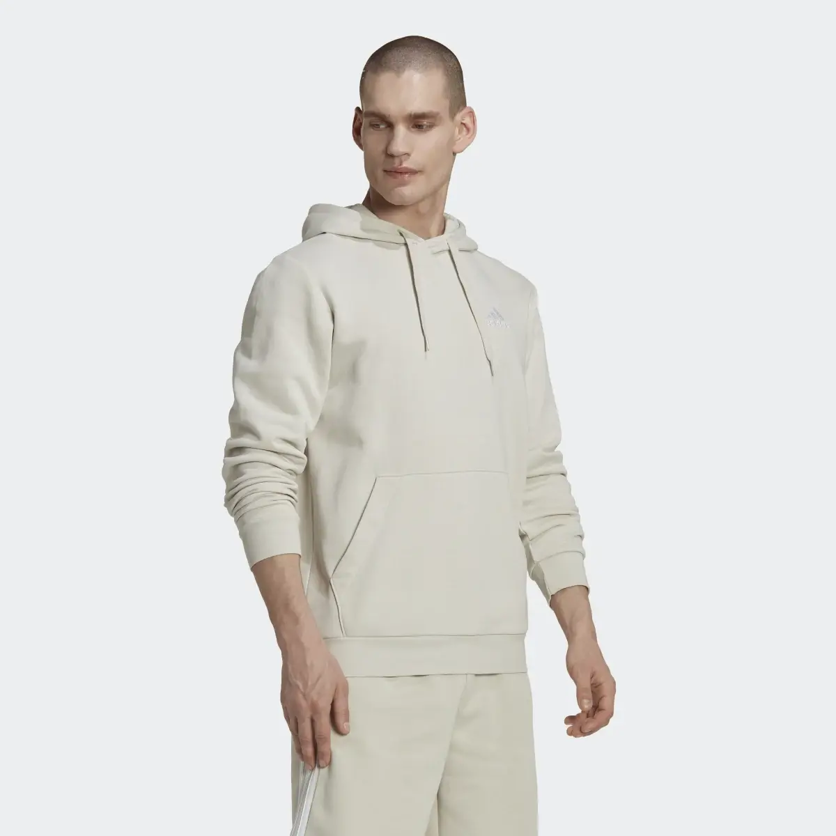 Adidas Essentials Fleece Hoodie. 3