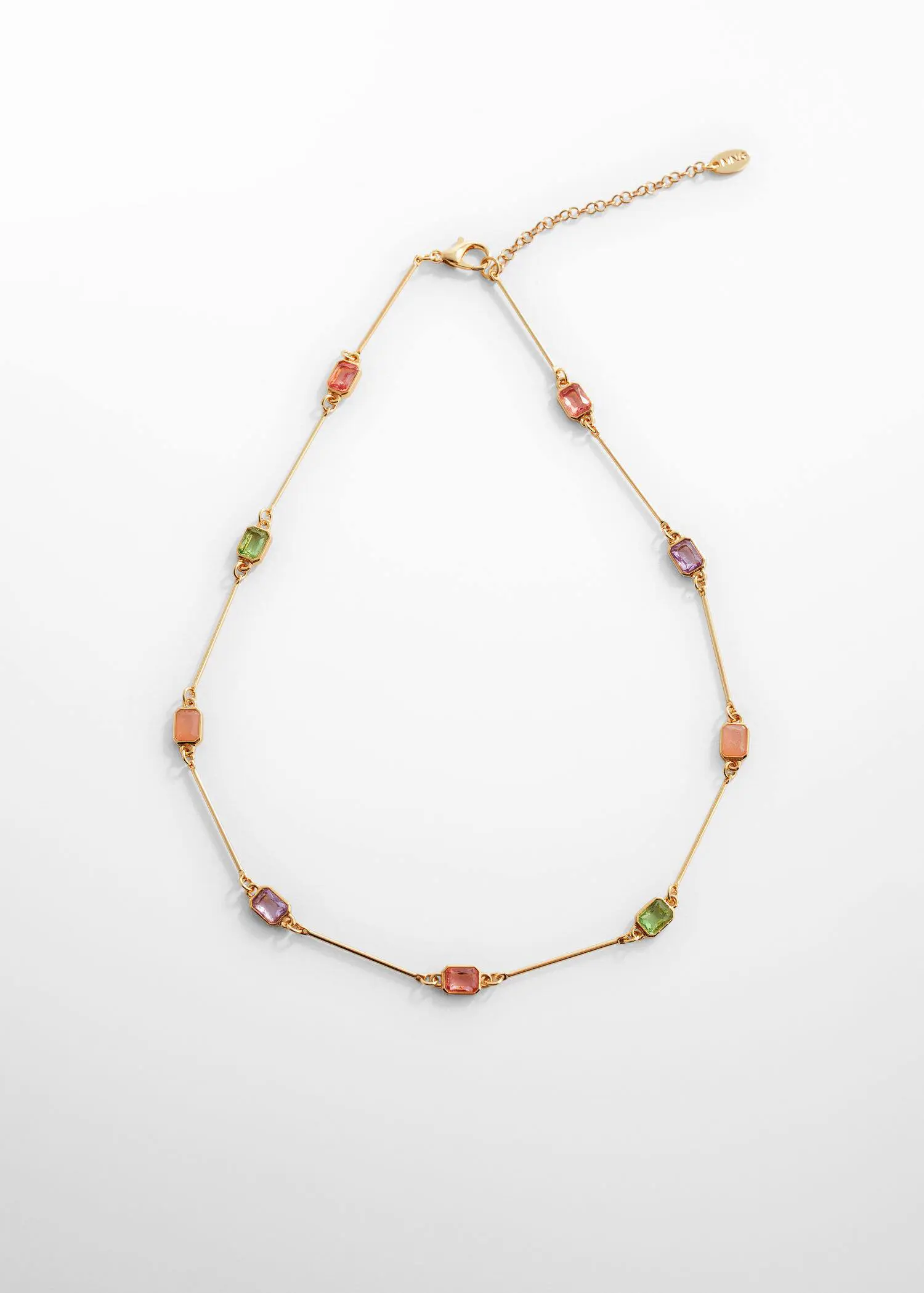 Mango Crystal chain necklace. 1