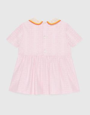 Baby cotton poplin dress
