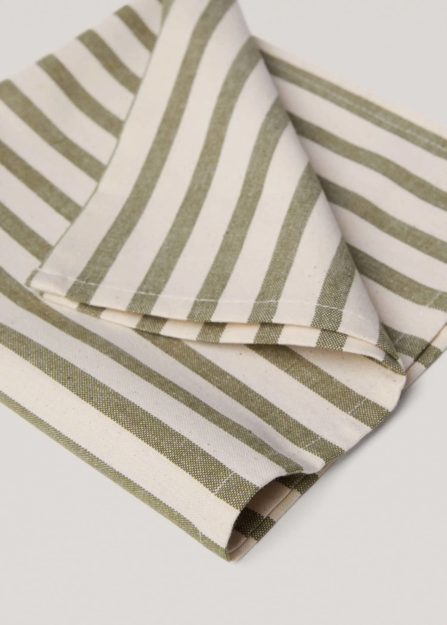 Mango 100% cotton striped napkin. 3