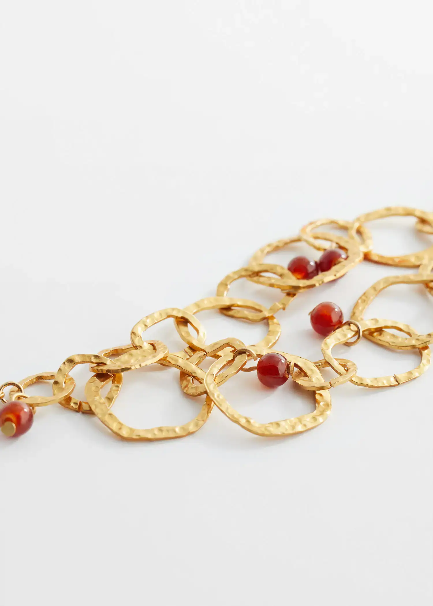 Mango Combined hoops necklace. 1