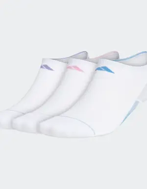 Superlite Stripe No-Show Socks 3 Pairs