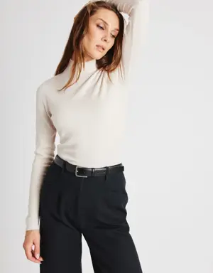 Upscale Merino Wool Turtleneck