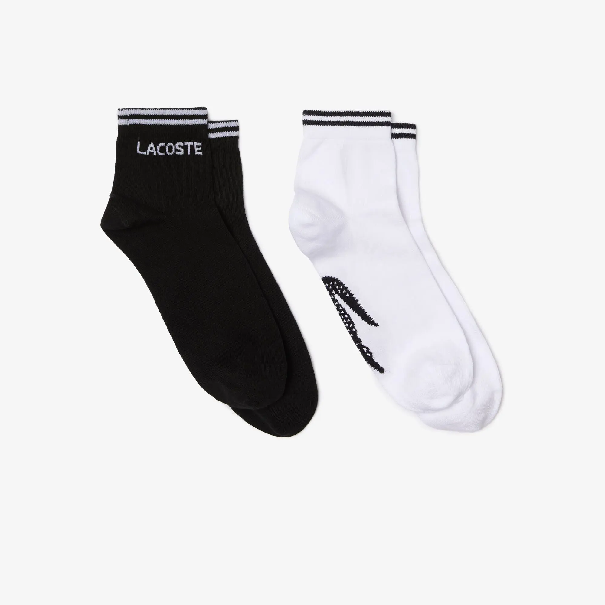 Lacoste Unisex SPORT 2-Pack Low Cotton Socks. 1 Lacoste Unisex SPORT 2-Pack Low Cotton Socks. 1