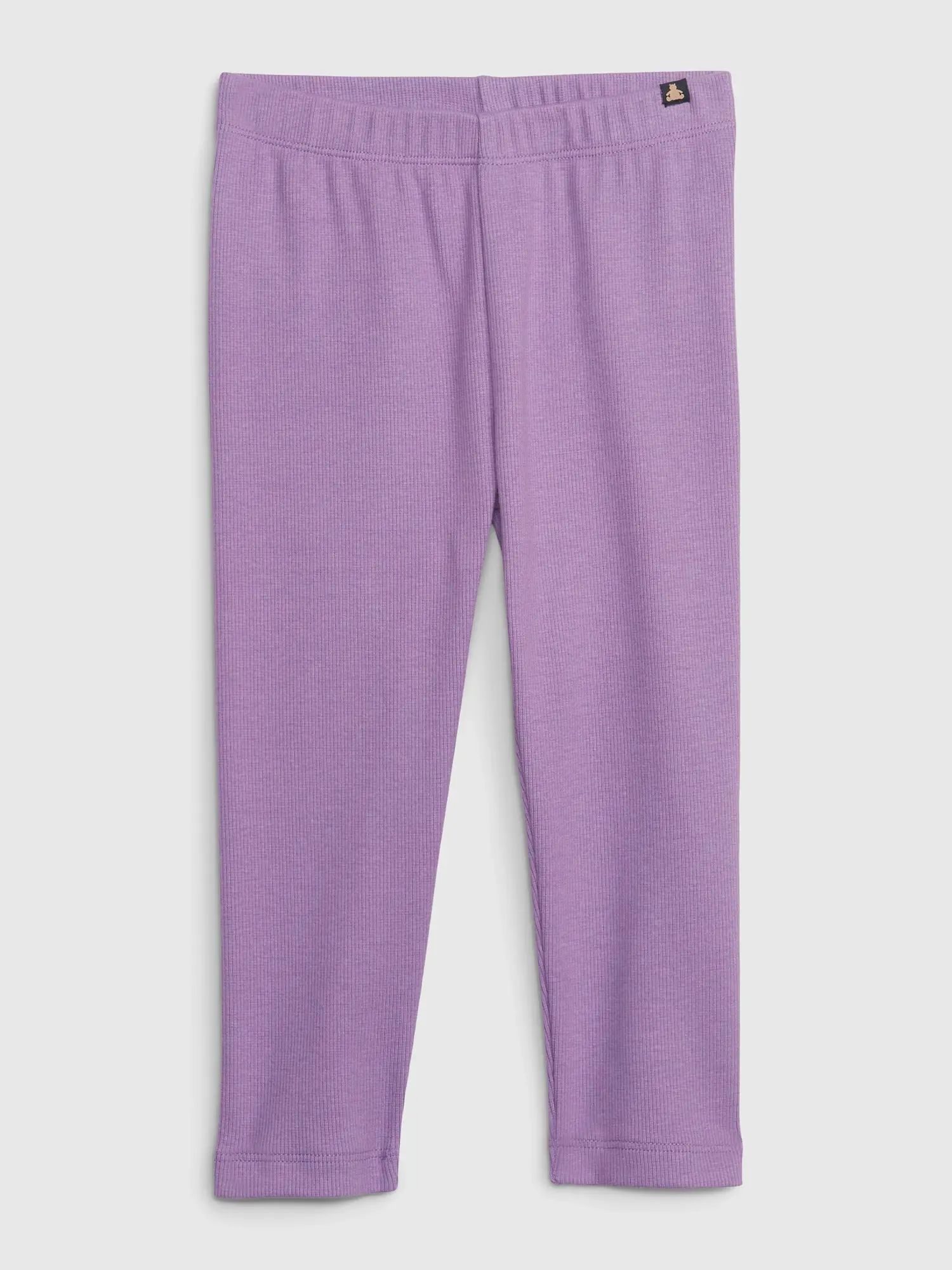 Gap Toddler Cotton Mix and Match Rib Leggings purple. 1