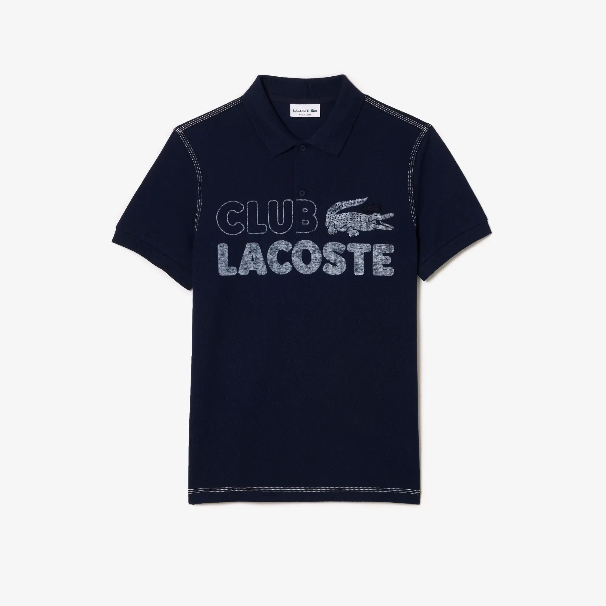 Lacoste Polo homme Lacoste imprimé en coton biologique. 2