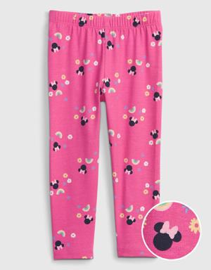 babyGap &#124 Disney Organic Cotton Mix and Match Minnie Mouse Leggings pink