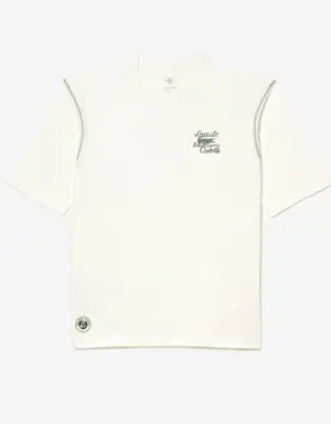 T-shirt homme Lacoste Sport Édition Roland Garros en jersey épais