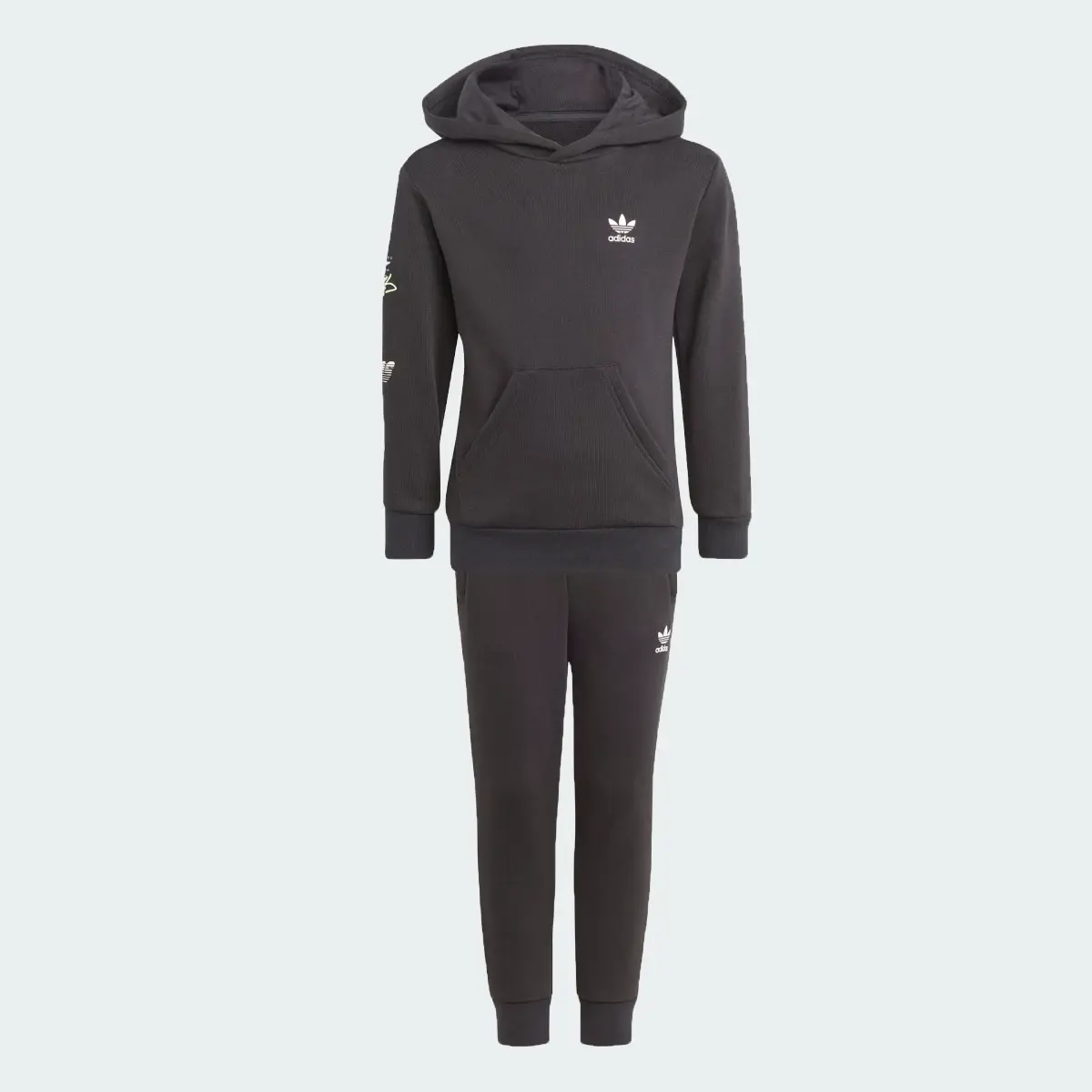 Adidas Graphics Hoodie and Pants Set. 1