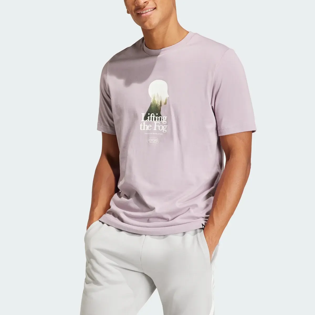 Adidas Lifting The Fog Graphic Tee Spirit of Nature. 1