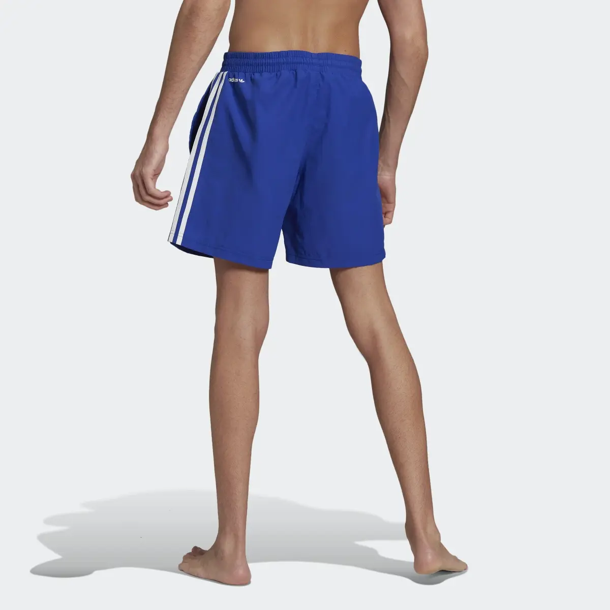 Adidas Graphic Stoked Fish Swim Shorts. 2