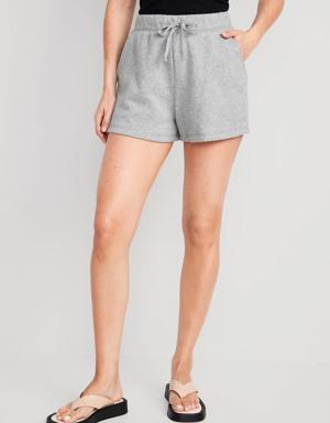 Old Navy Extra High-Waisted Vintage Shorts for Women -- 3-inch inseam gray