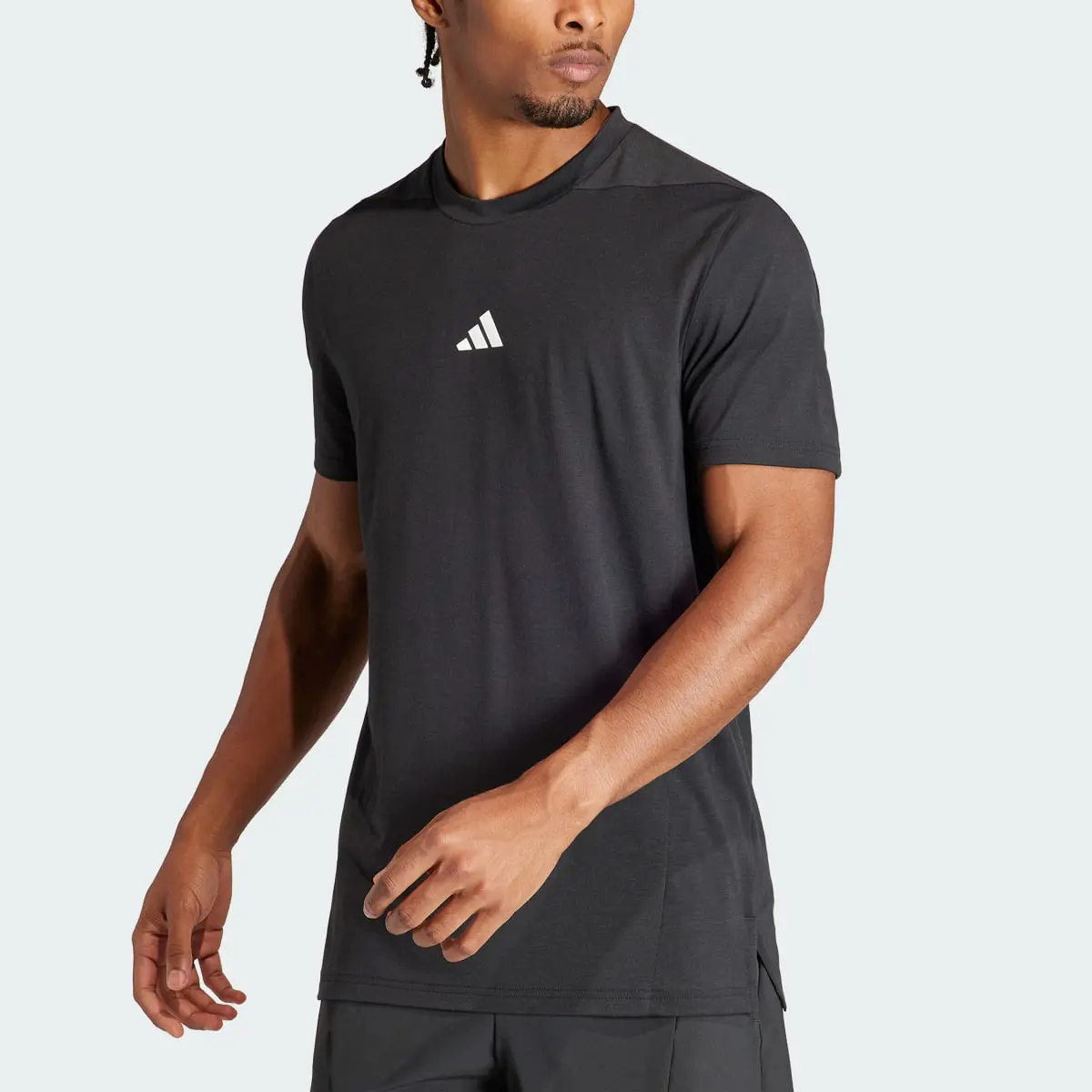 Adidas Designed for Training Workout Tee. 1