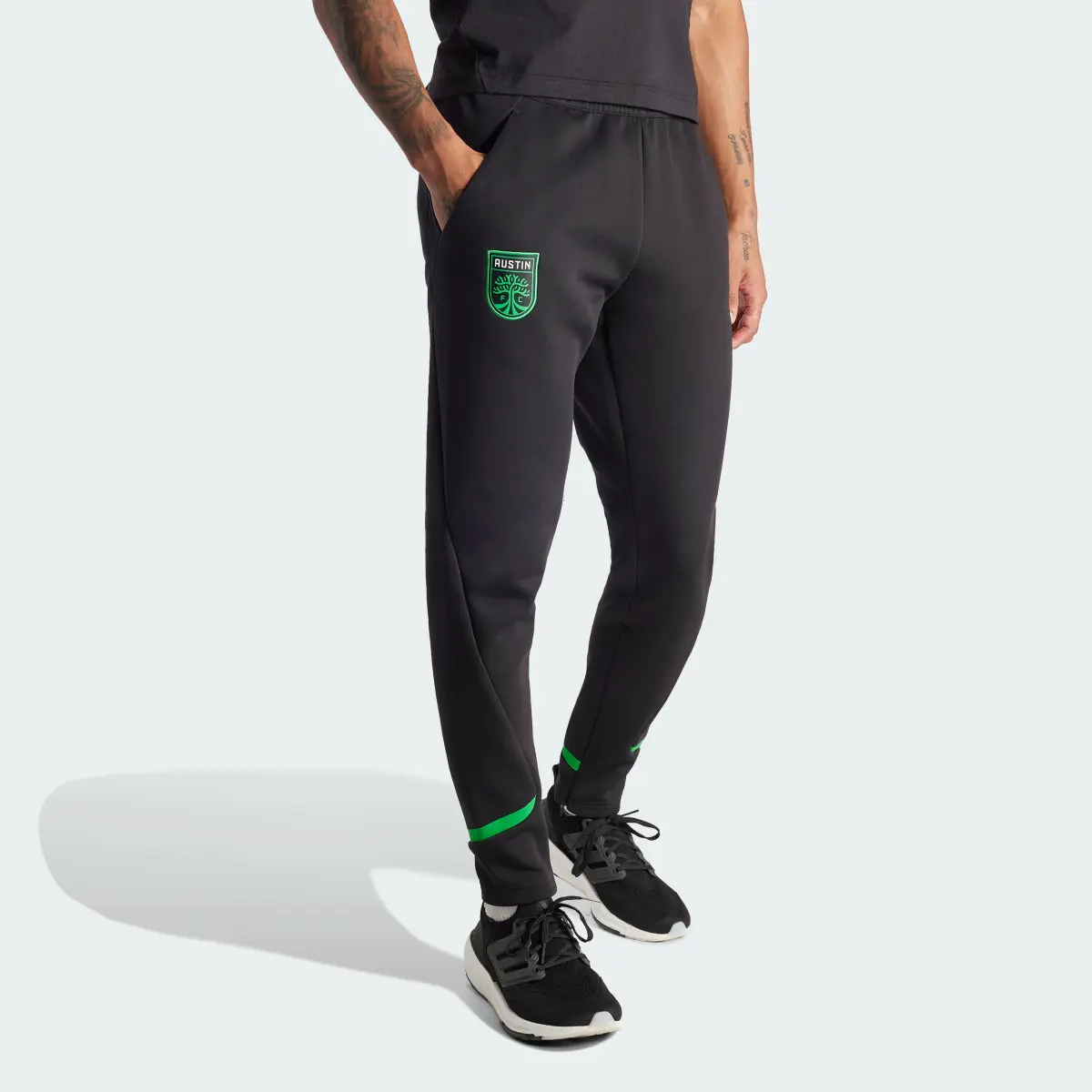 Adidas Austin FC Designed for Gameday Travel Pants. 2