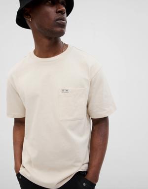 Gap × The Brooklyn Circus Adult Pocket T-Shirt gray