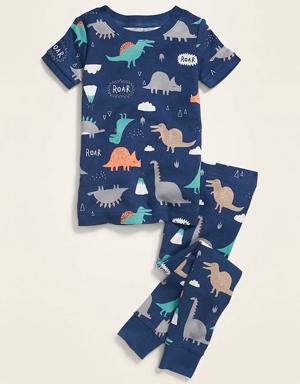 Old Navy Unisex Snug-Fit Printed Pajama Set for Toddler & Baby multi