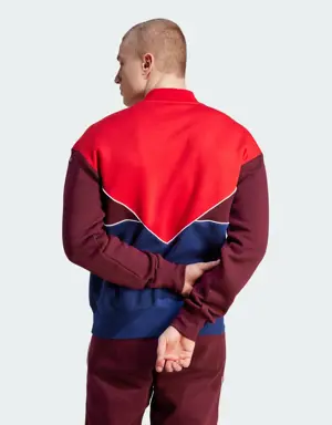 Adidas Adicolor Seasonal Archive Half-Zip Crew Sweatshirt. 3 Adidas Adicolor Seasonal Archive Half-Zip Crew Sweatshirt. 3