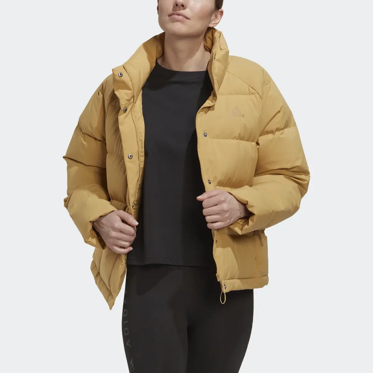 Adidas Helionic Relaxed Down Jacket. 1