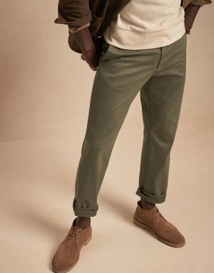 Banana Republic Straight Rapid Movement Chino green