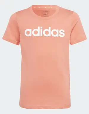 Adidas Essentials Linear Logo Cotton Slim Fit T-Shirt
