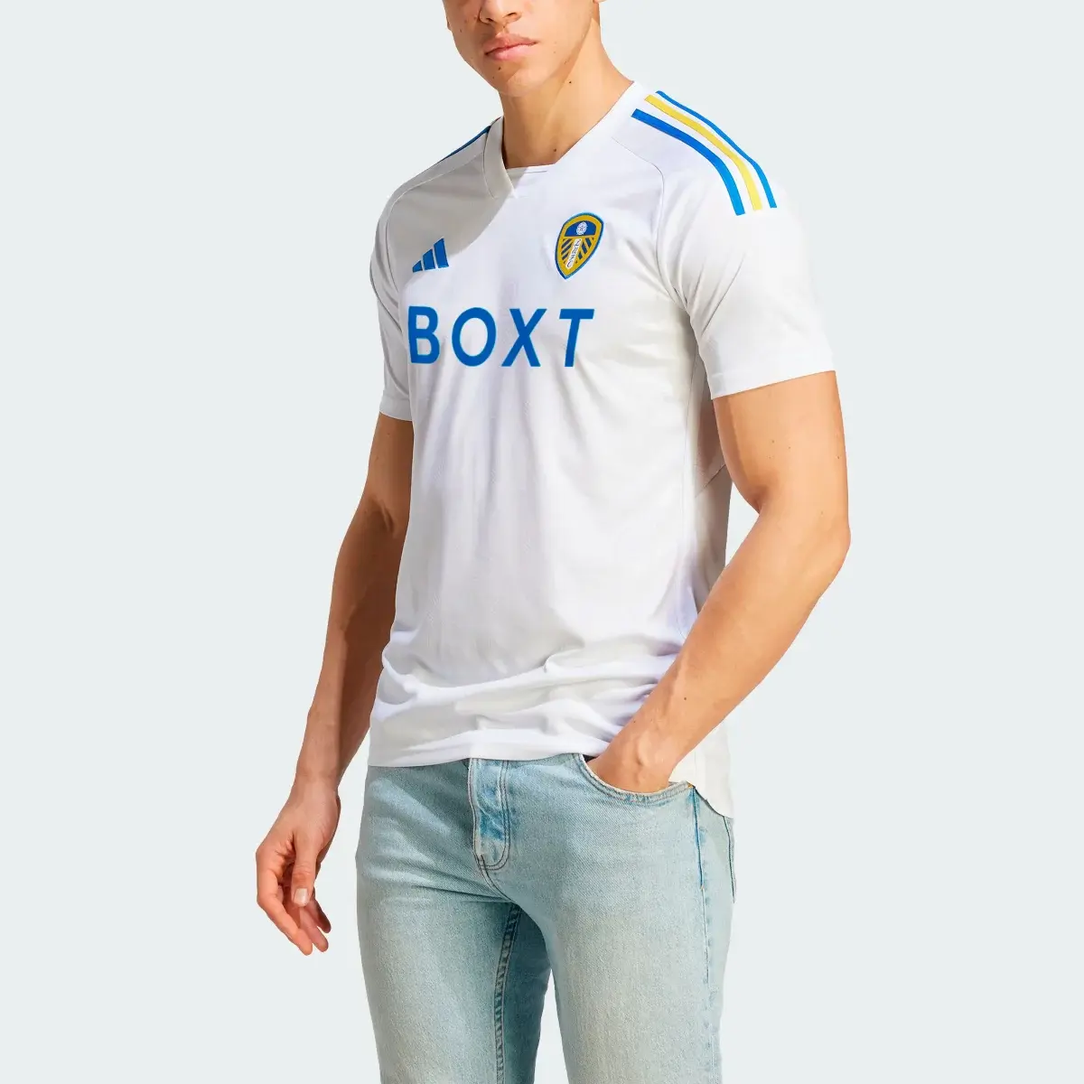 Adidas Camisola Principal 23/24 do Leeds United FC. 1