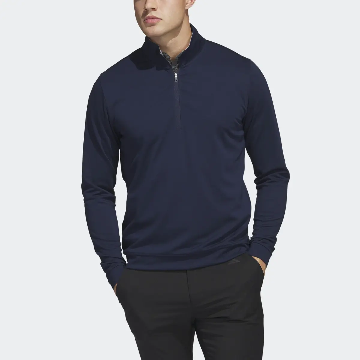 Adidas Elevated Golf Sweatshirt. 1