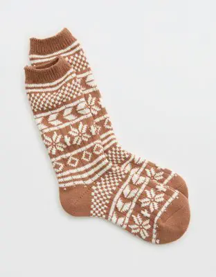 American Eagle Fairisle Socks. 1