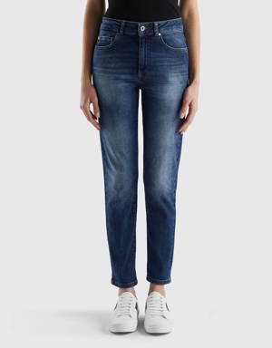 slim fit jeans in stretch cotton