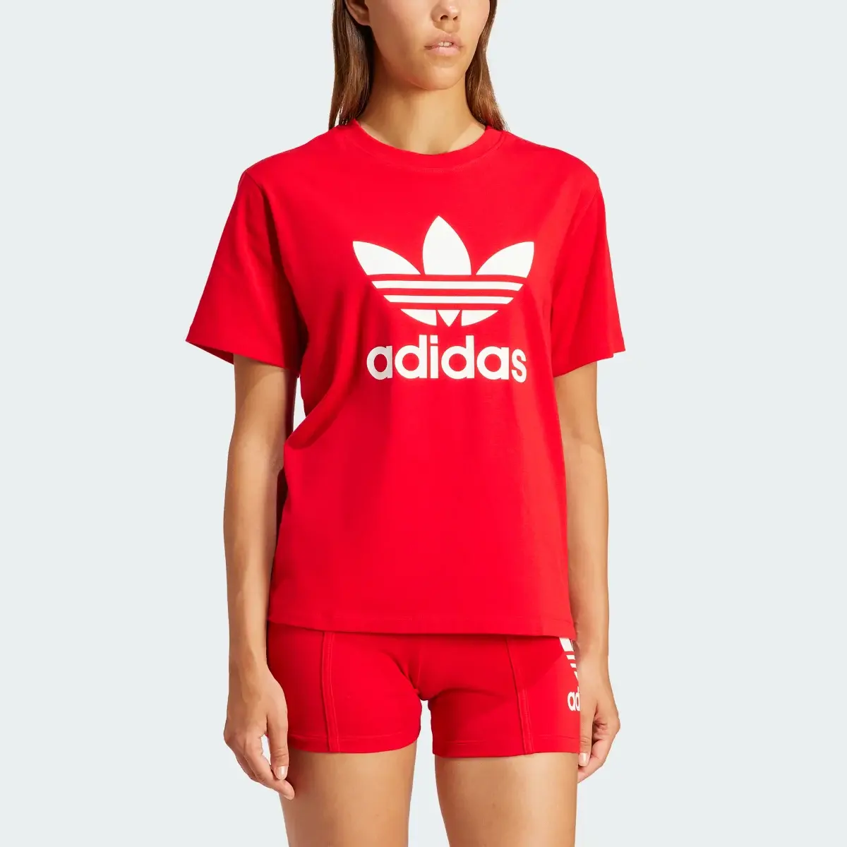 Adidas Trefoil Regular Tişört. 1