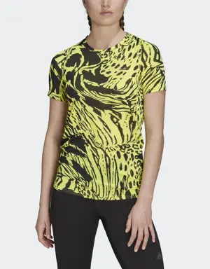 Playera de Running Fast Estampada