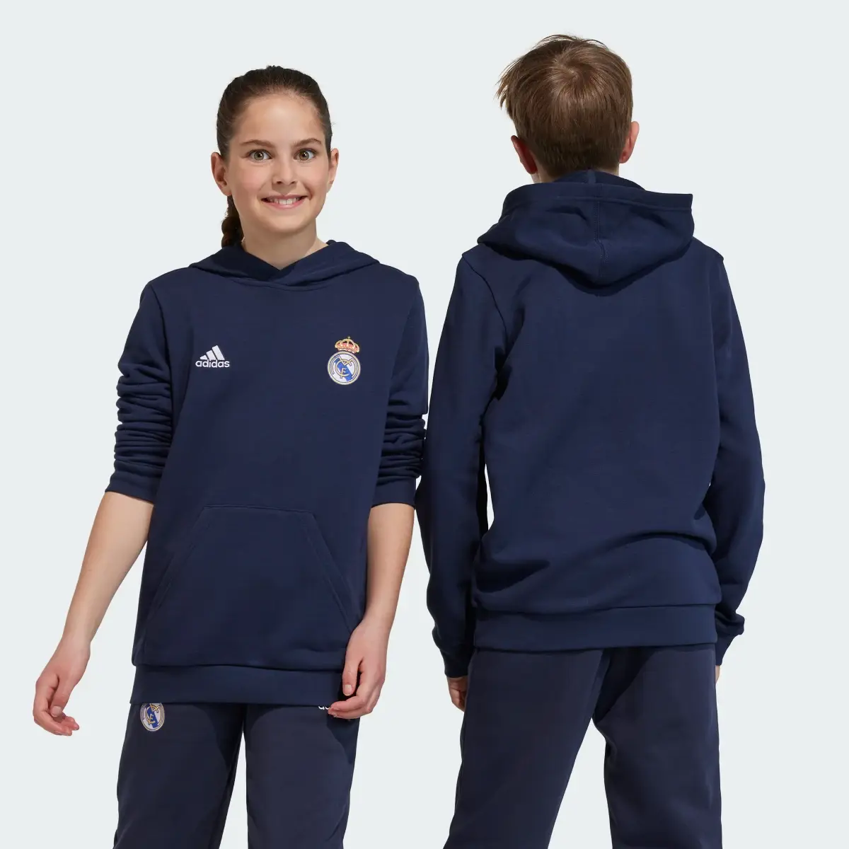 Adidas Sweat-shirt à capuche Real Madrid Enfants. 2