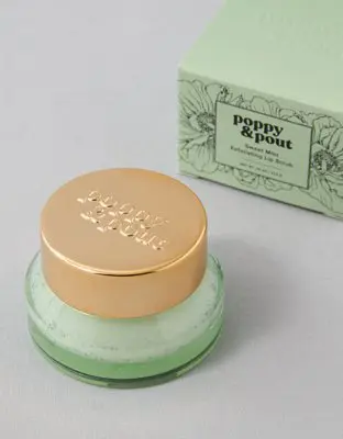 American Eagle Poppy & Pout Sweet Mint Lip Scrub. 1