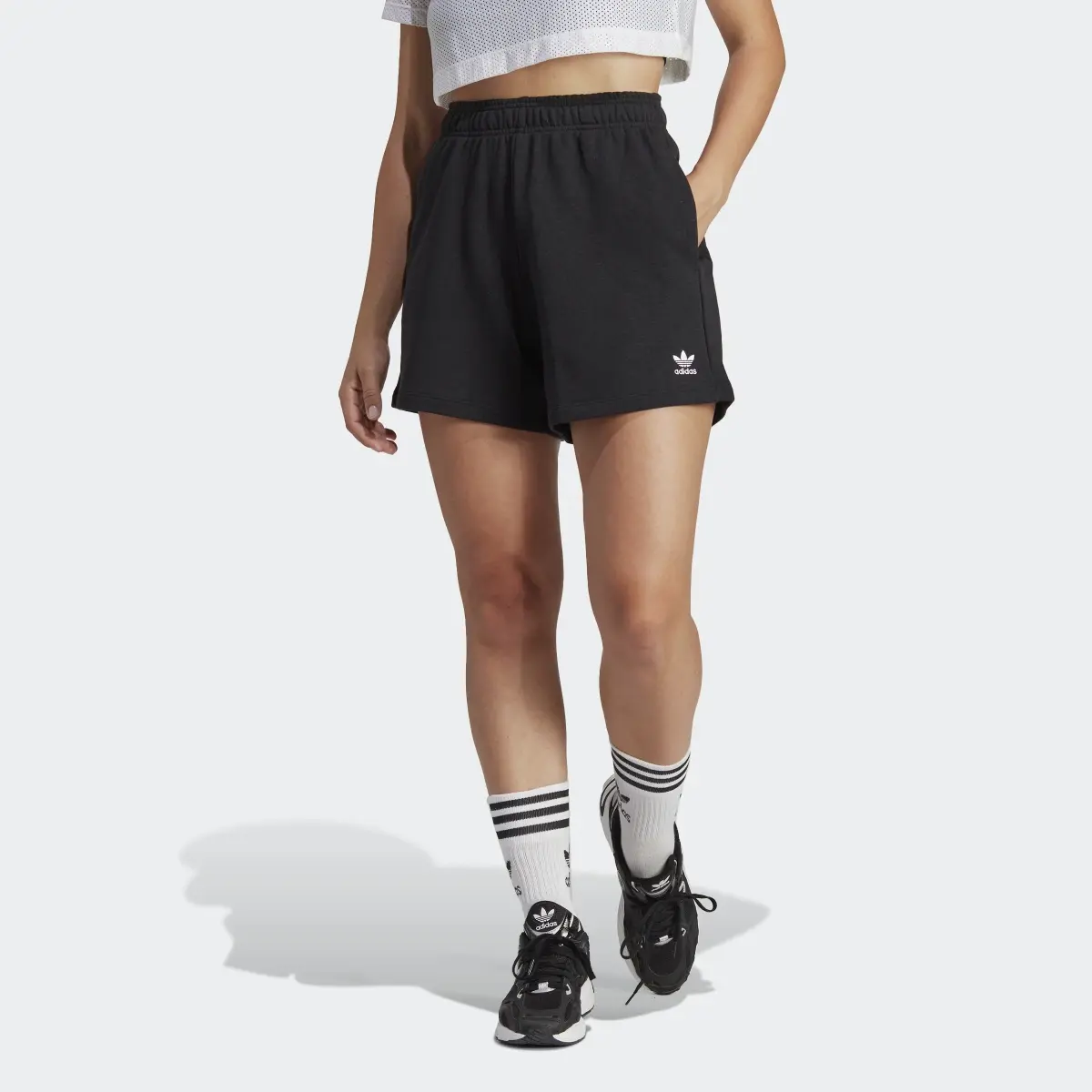 Adidas Essentials+ Made with Hemp Shorts. 1