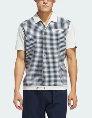 Adidas x Malbon Button Polo Shirt