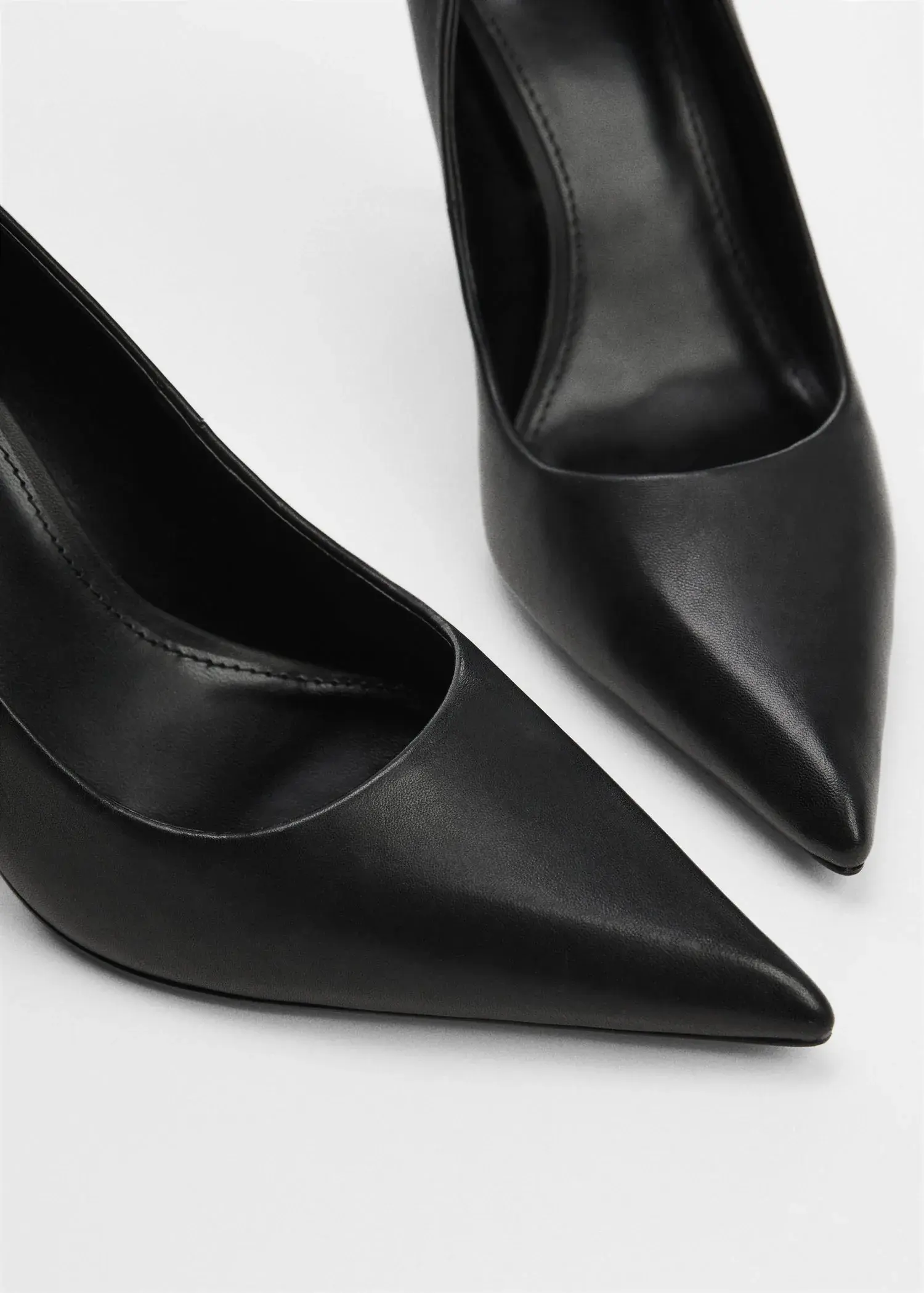 Mango Heel leather shoes. 3