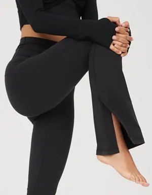 By Aerie The Hugger Split-Hem Bootcut Legging