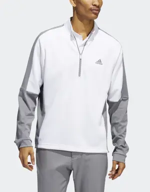 Colorblock Quarter-Zip Pullover