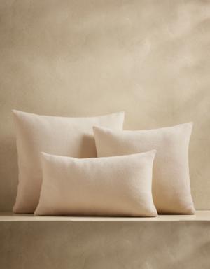 Forever Knit Cashmere Pillow beige
