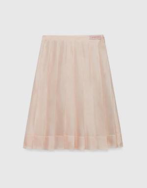 Children's silk organza skirt