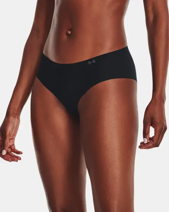 Under Armour UA Pure Stretch Thong - 3-Pack XS Black 
